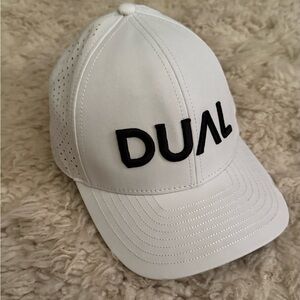 Dual White Golf Hat